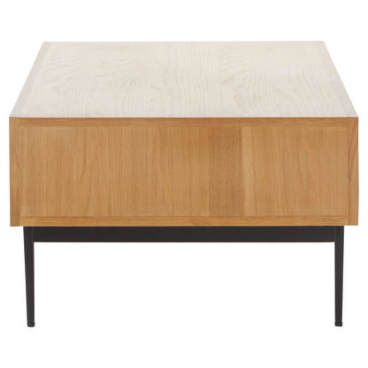 Gunnar Natural Finish Wooden Coffee Table - Skandi London
