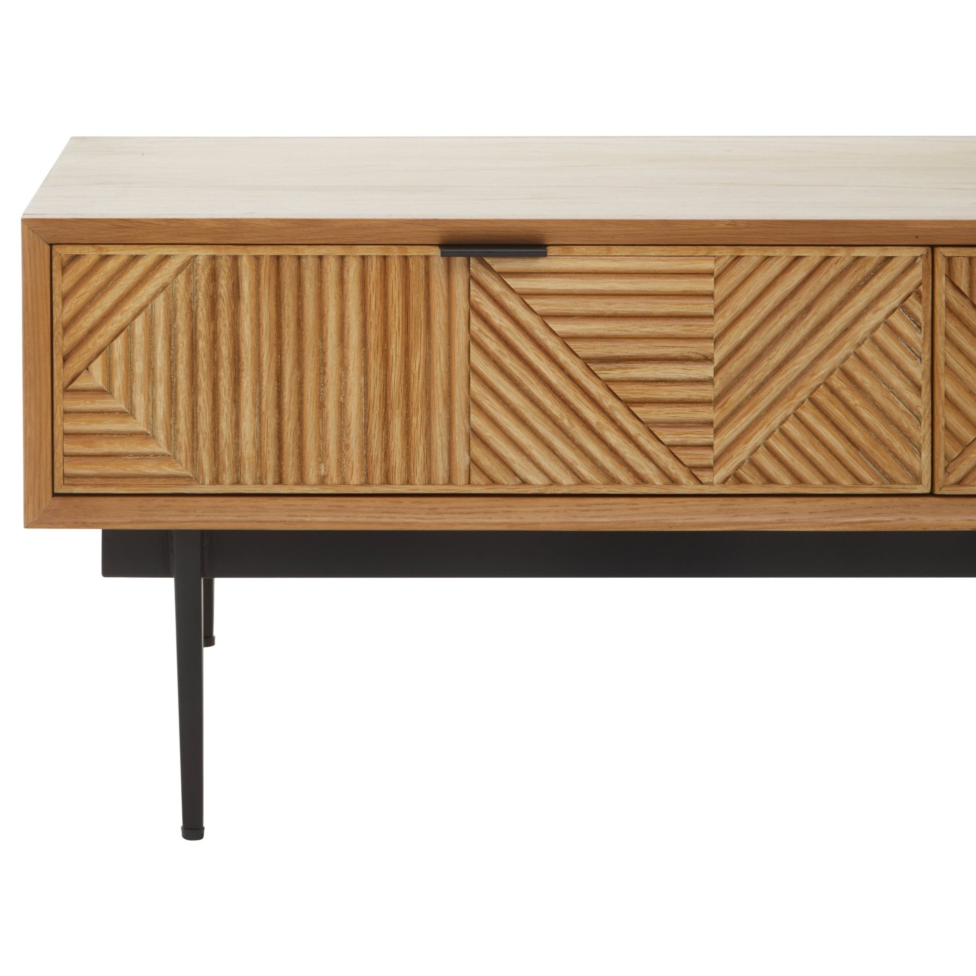 Gunnar Natural Finish Wooden Coffee Table - Skandi London
