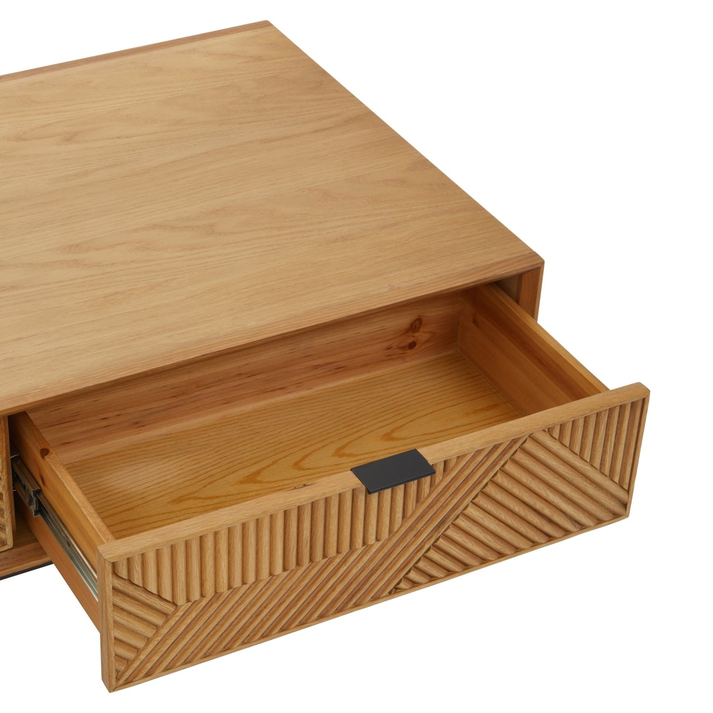 Gunnar Natural Finish Wooden Coffee Table - Skandi London