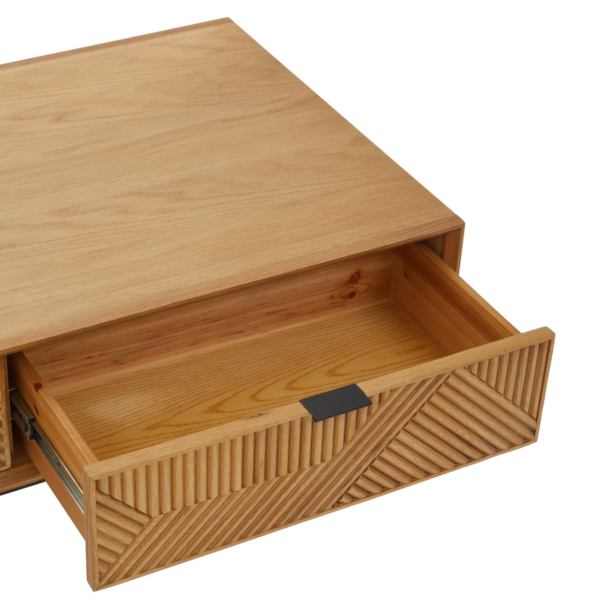 Gunnar Natural Finish Wooden Coffee Table - Skandi London