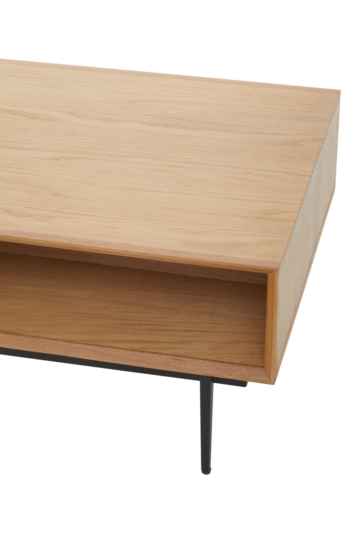 Gunnar Natural Finish Wooden Coffee Table - Skandi London