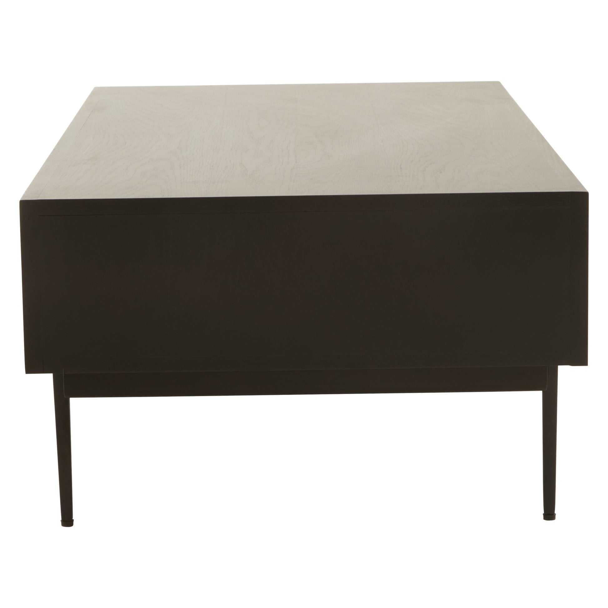 Gunnar Black Finish Wooden Coffee Table - Skandi London