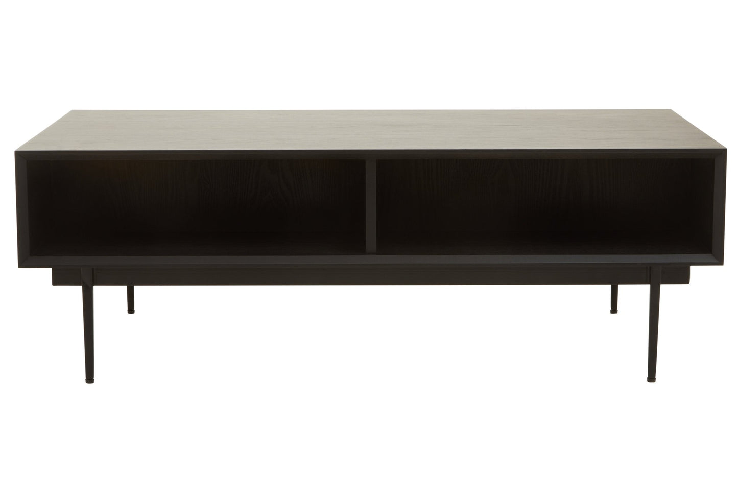 Gunnar Black Finish Wooden Coffee Table - Skandi London