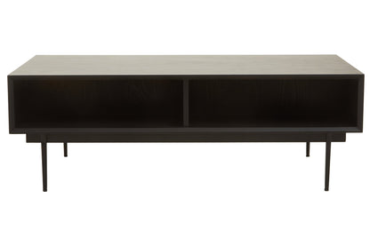 Gunnar Black Finish Wooden Coffee Table - Skandi London