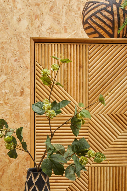 Gunnar Natural Wooden Cabinet - Skandi London