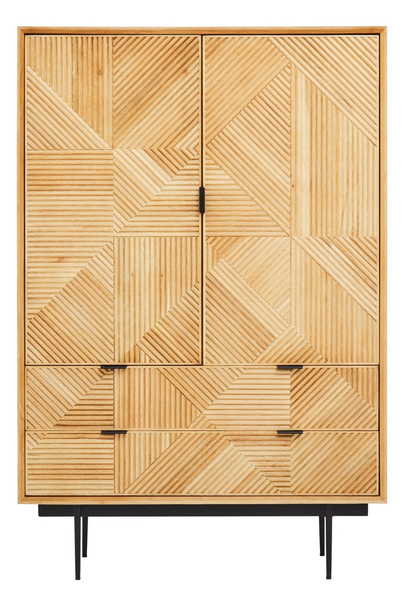 Gunnar Natural Wooden Cabinet - Skandi London