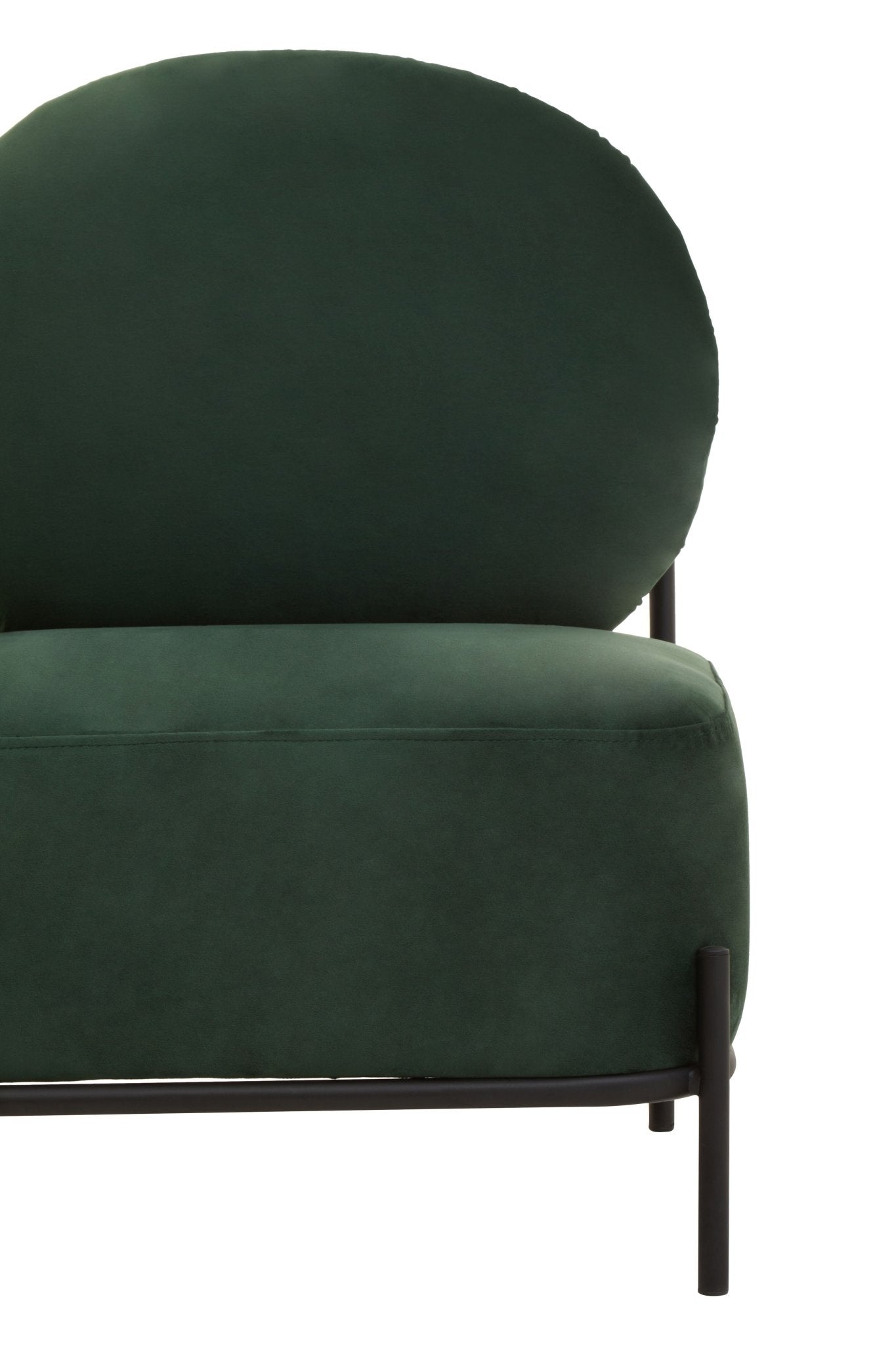 Folke Green Velvet Chair - Skandi London