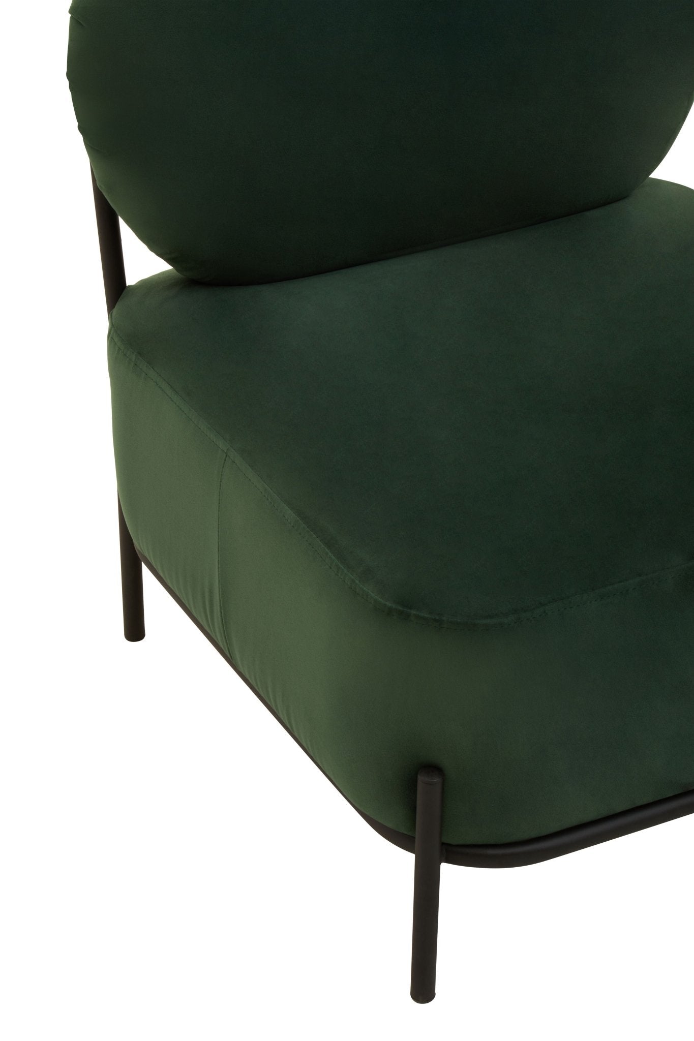 Folke Green Velvet Chair - Skandi London