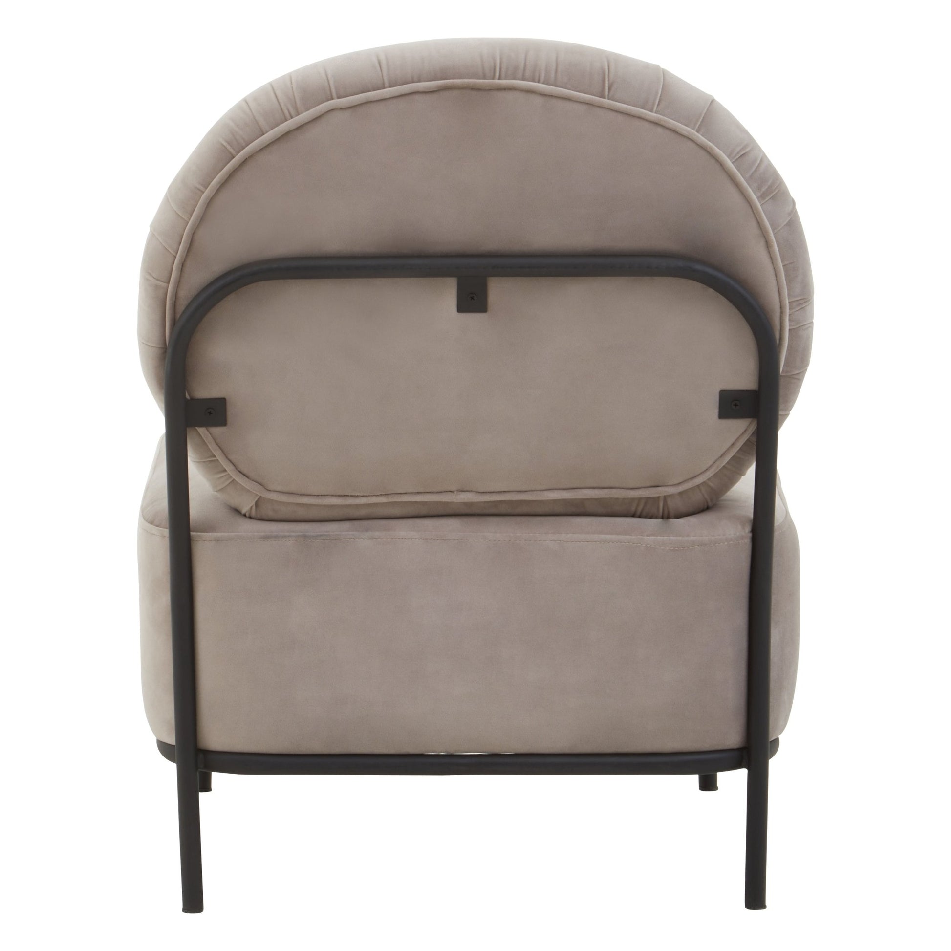 Folke Mink Velvet Chair - Skandi London