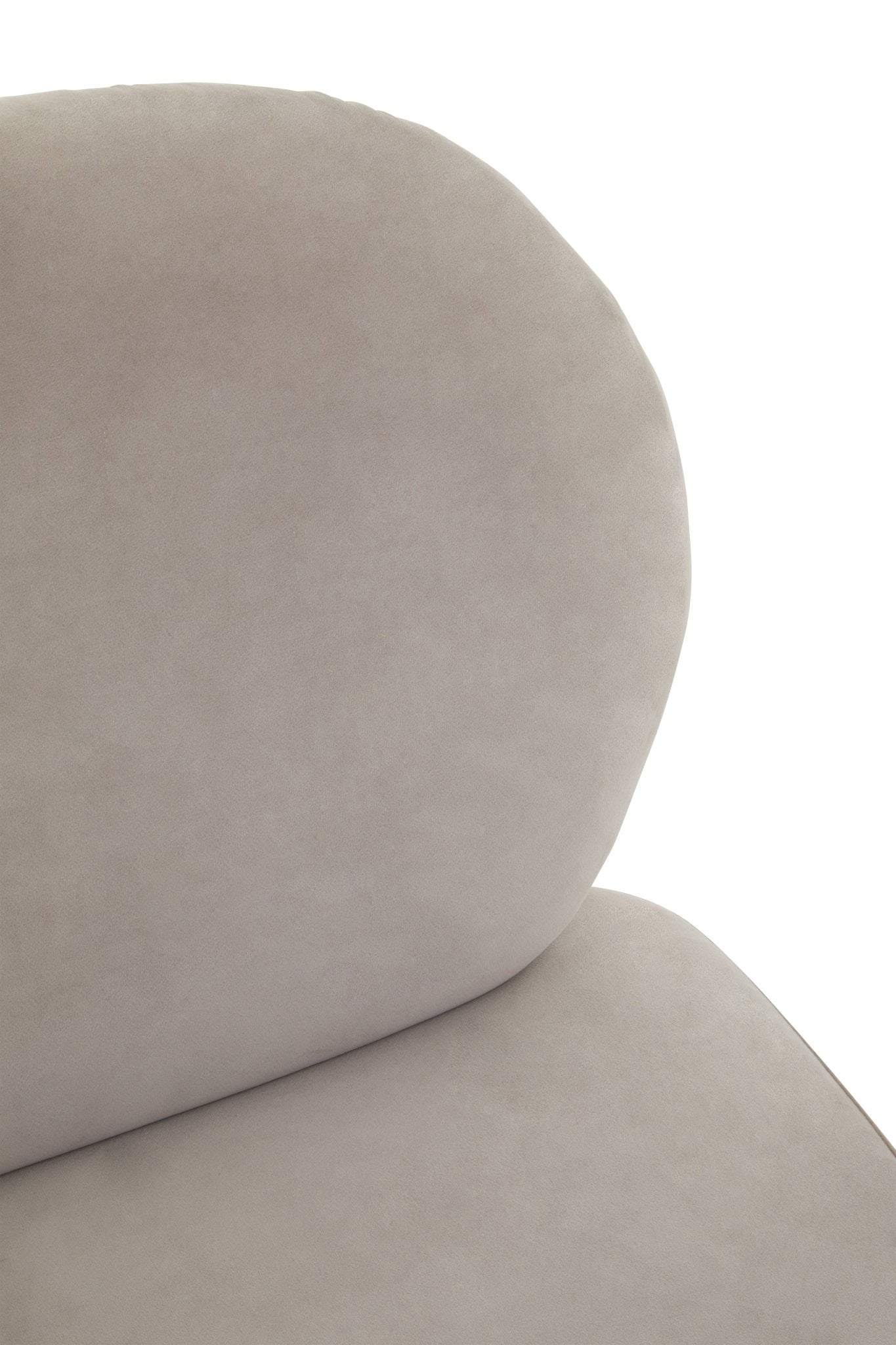Folke Mink Velvet Chair - Skandi London