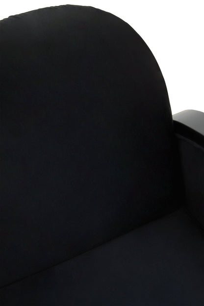 Erik Black Velvet Armchair - Skandi London