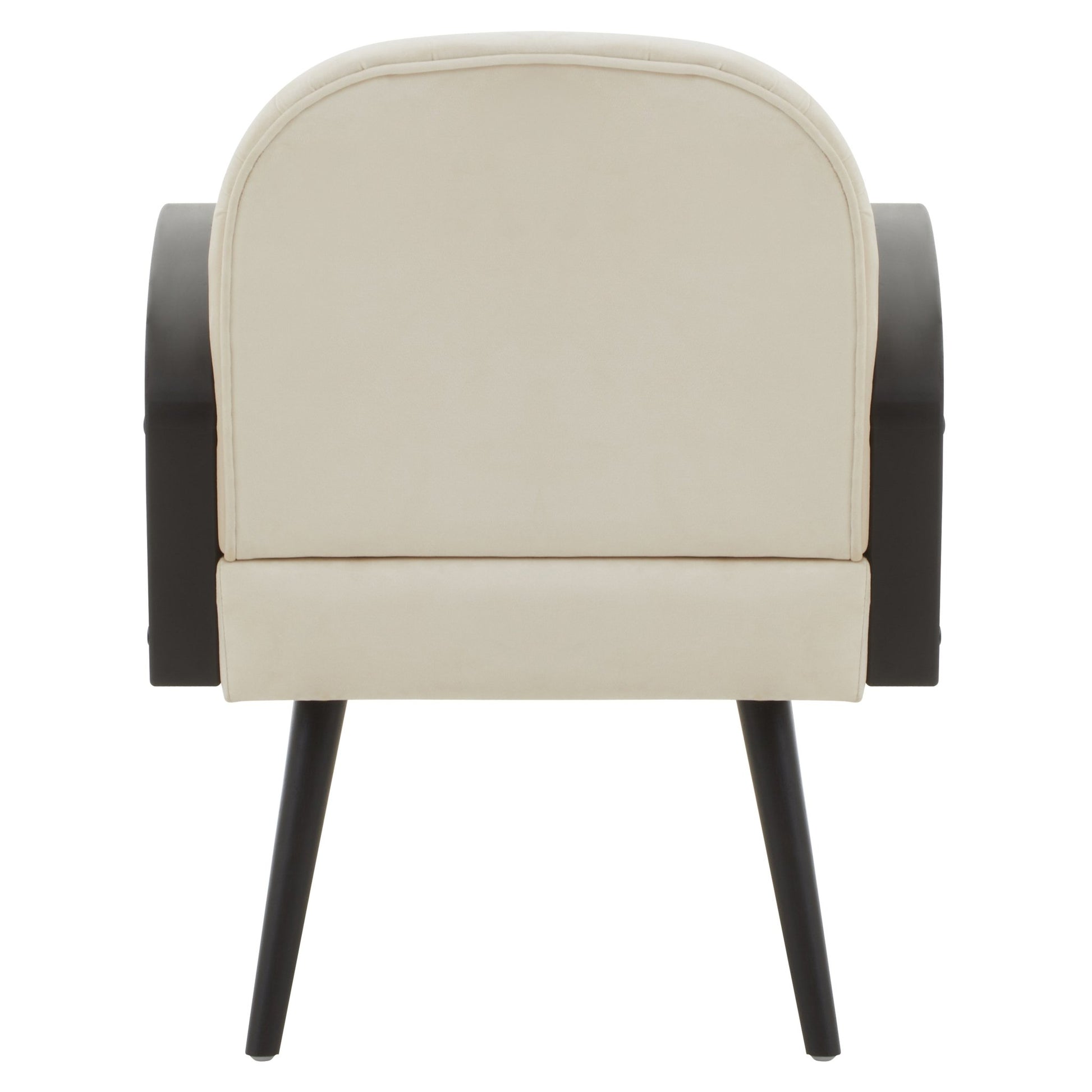 Erik Natural Velvet Armchair - Skandi London