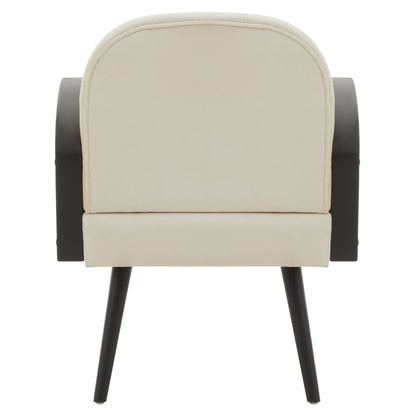 Erik Natural Velvet Armchair - Skandi London