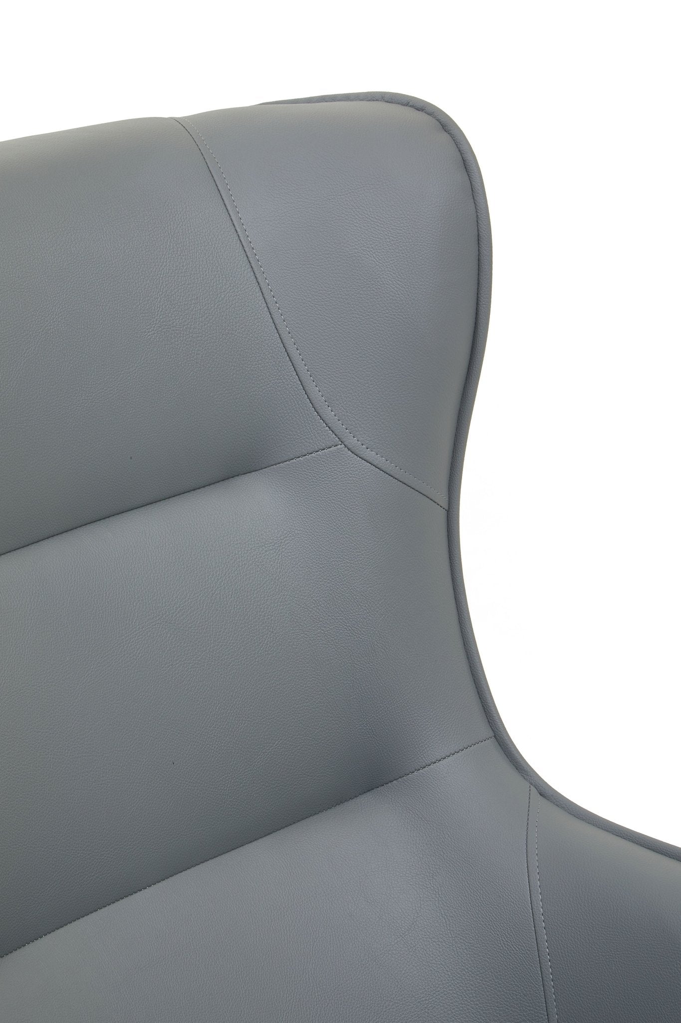 Halle Grey Armchair And Footstool - Skandi London