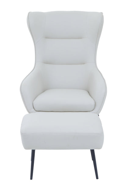 Halle Armchair And Footstool - Skandi London