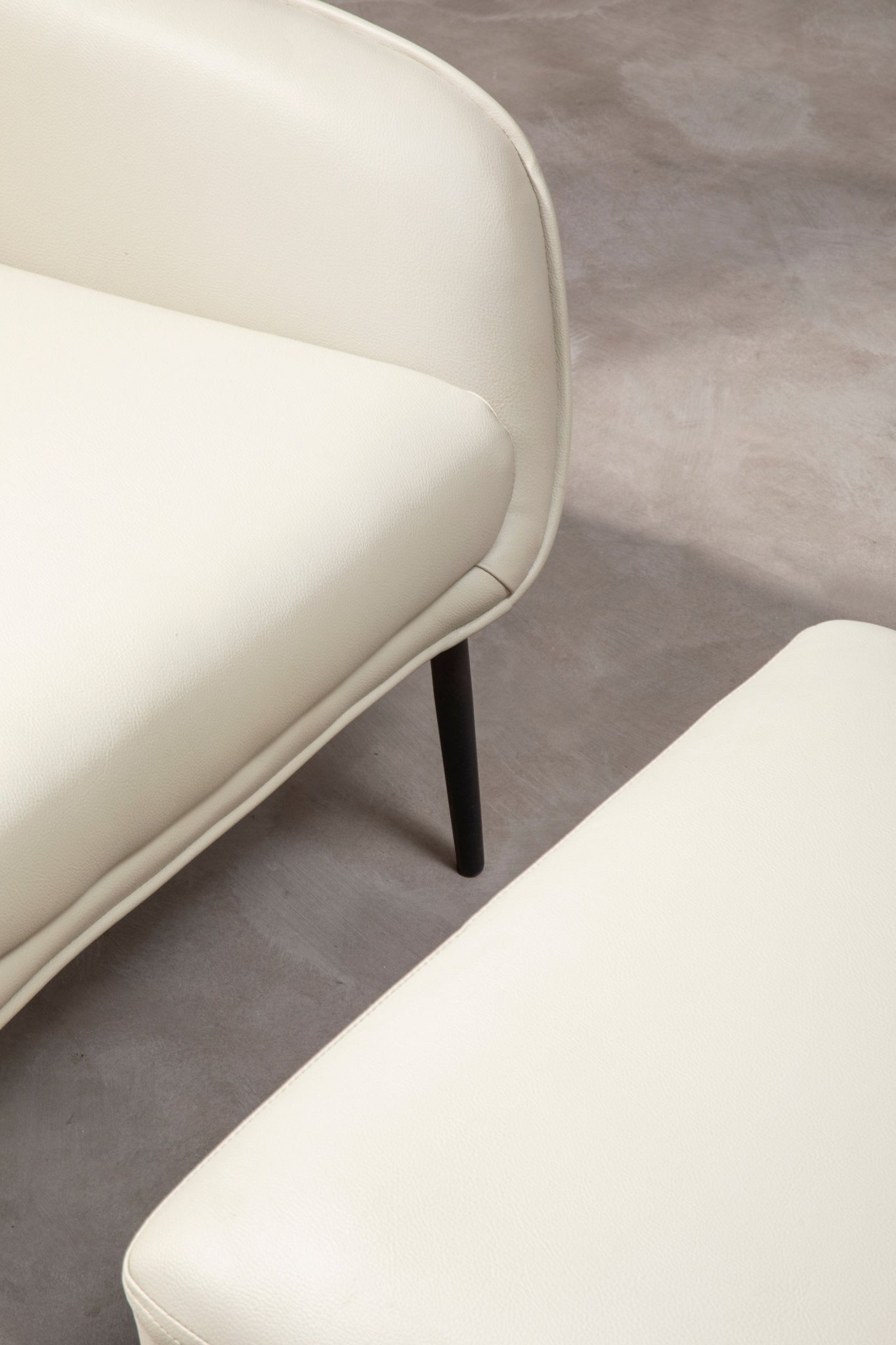 Halle Armchair And Footstool - Skandi London