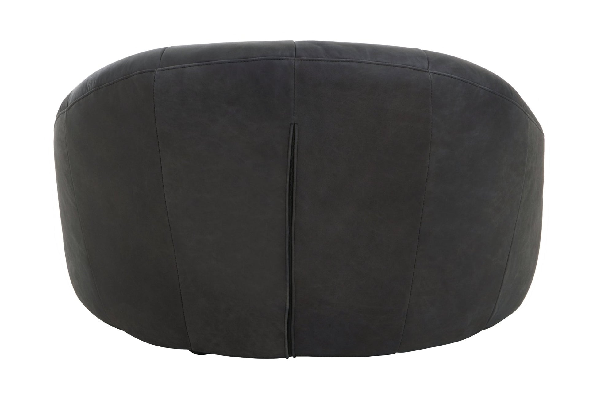 Garth Black Leather Chair - Skandi London