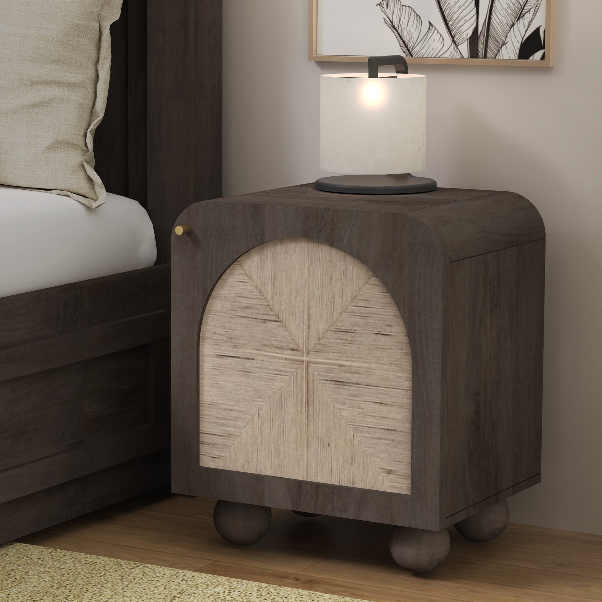 Edgware Side Table - Ash Grey - Skandi London
