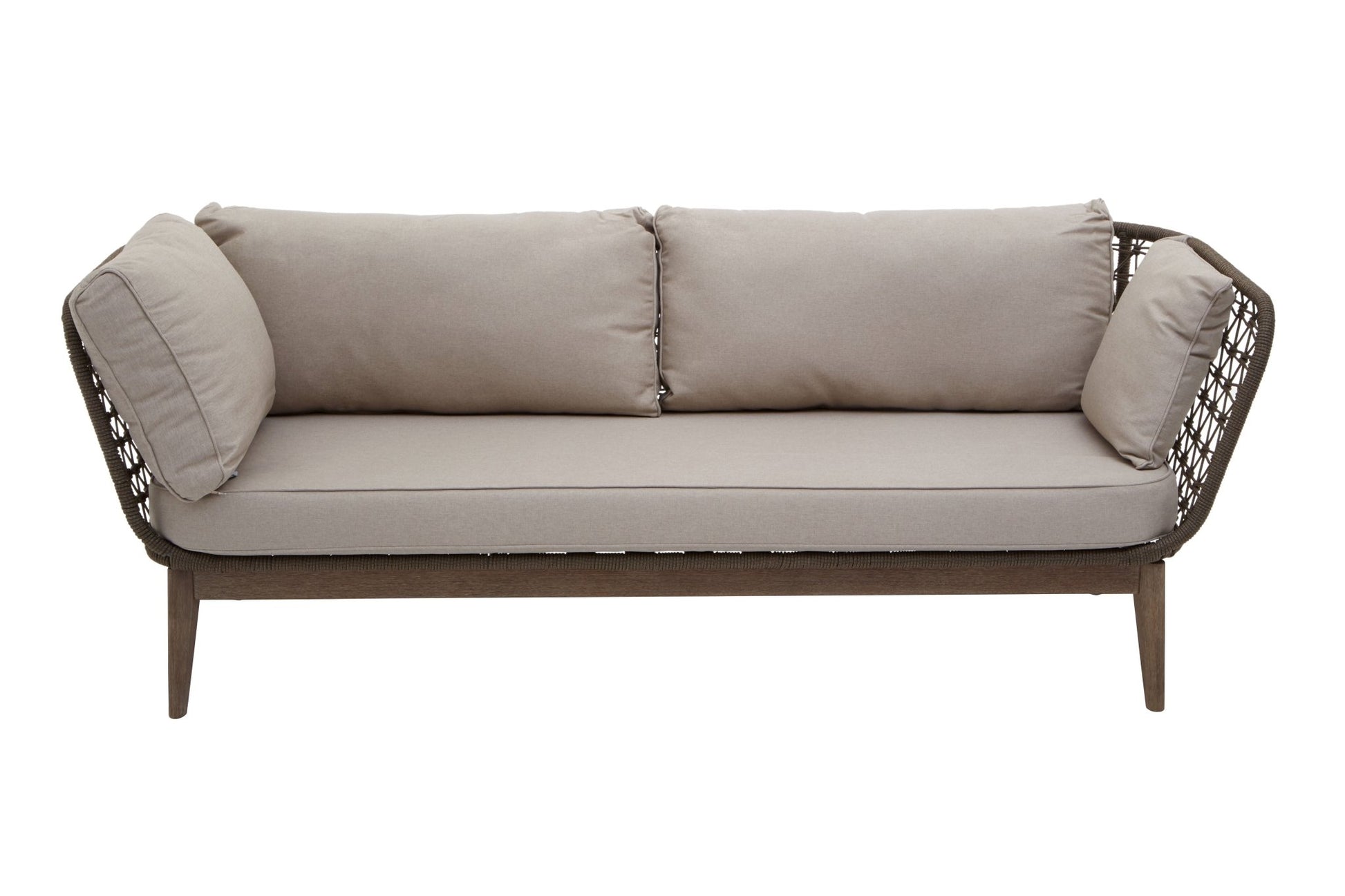 Kyran Three Seat Bronze and Charcoal Sofa - Skandi London