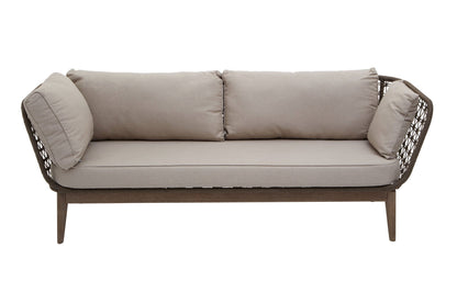 Kyran Three Seat Bronze and Charcoal Sofa - Skandi London