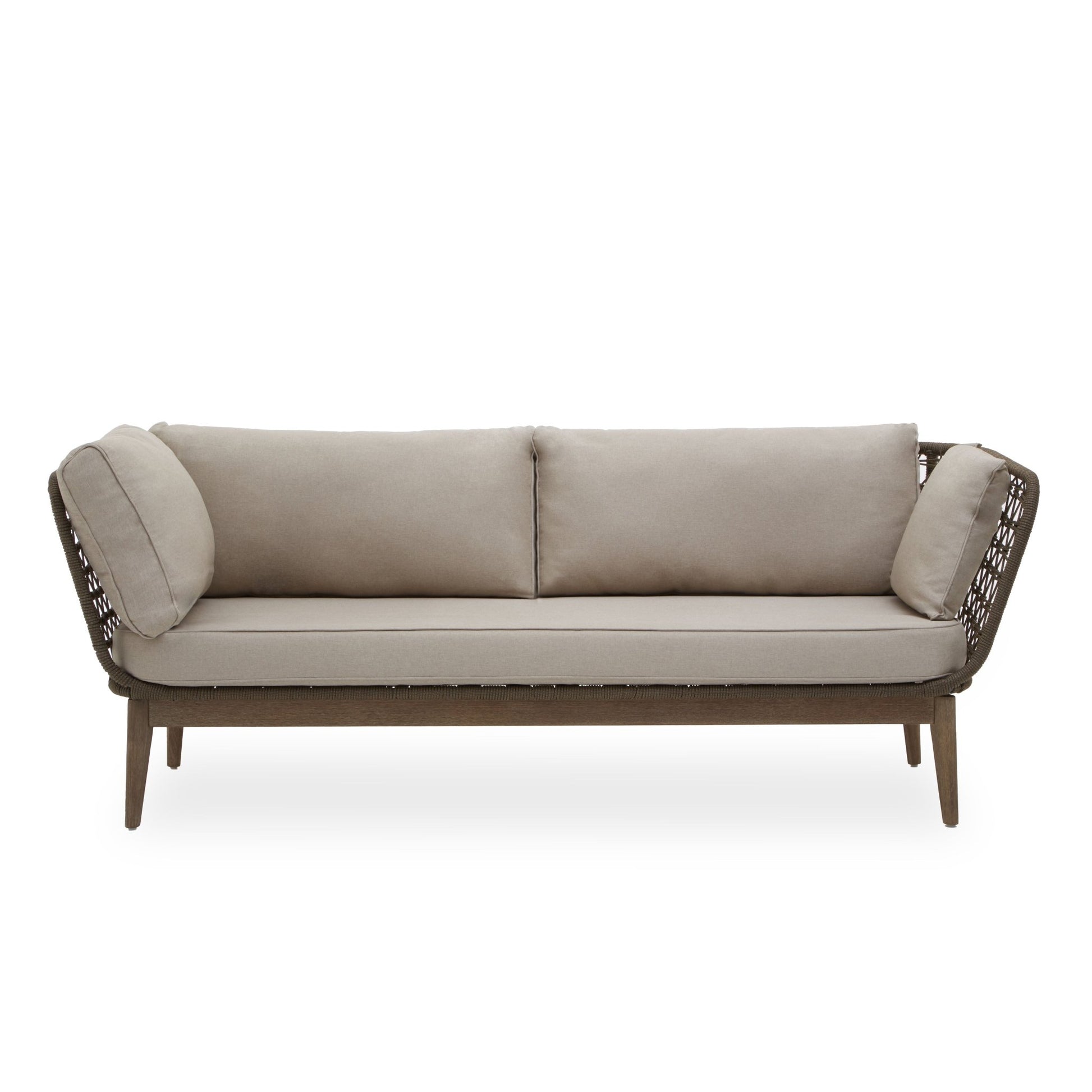 Kyran Three Seat Bronze and Charcoal Sofa - Skandi London