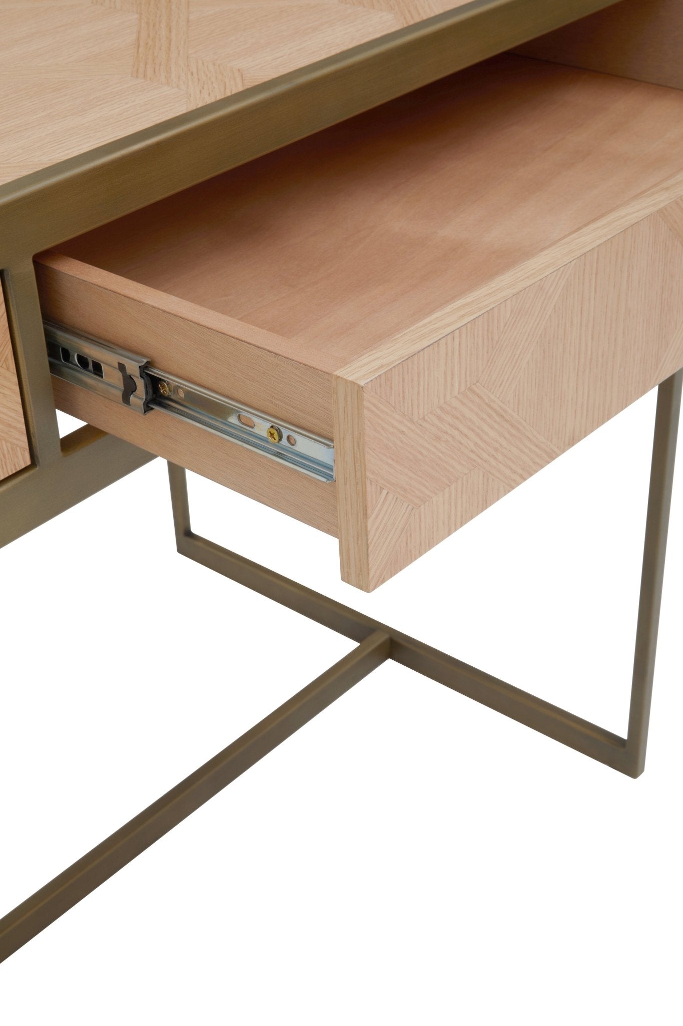 Ericson Brown Computer Desk - Skandi London