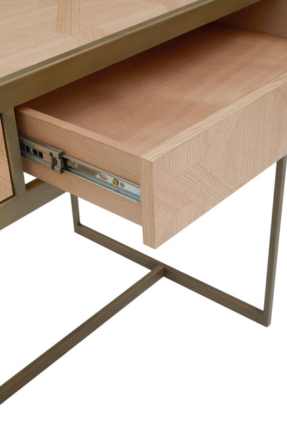 Ericson Brown Computer Desk - Skandi London