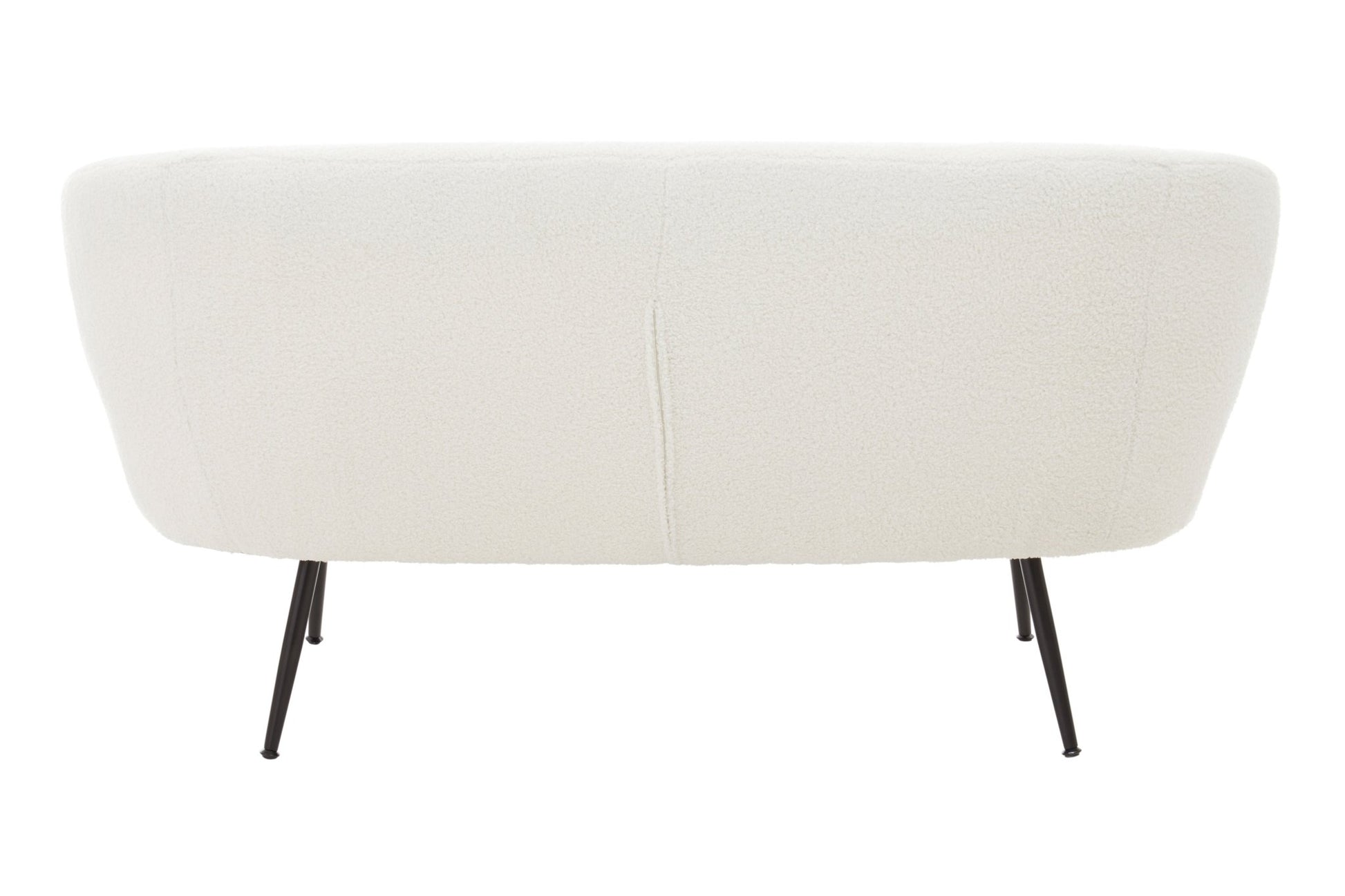 Sigvard Two Seat Sofa With Black Finish Legs - Skandi London