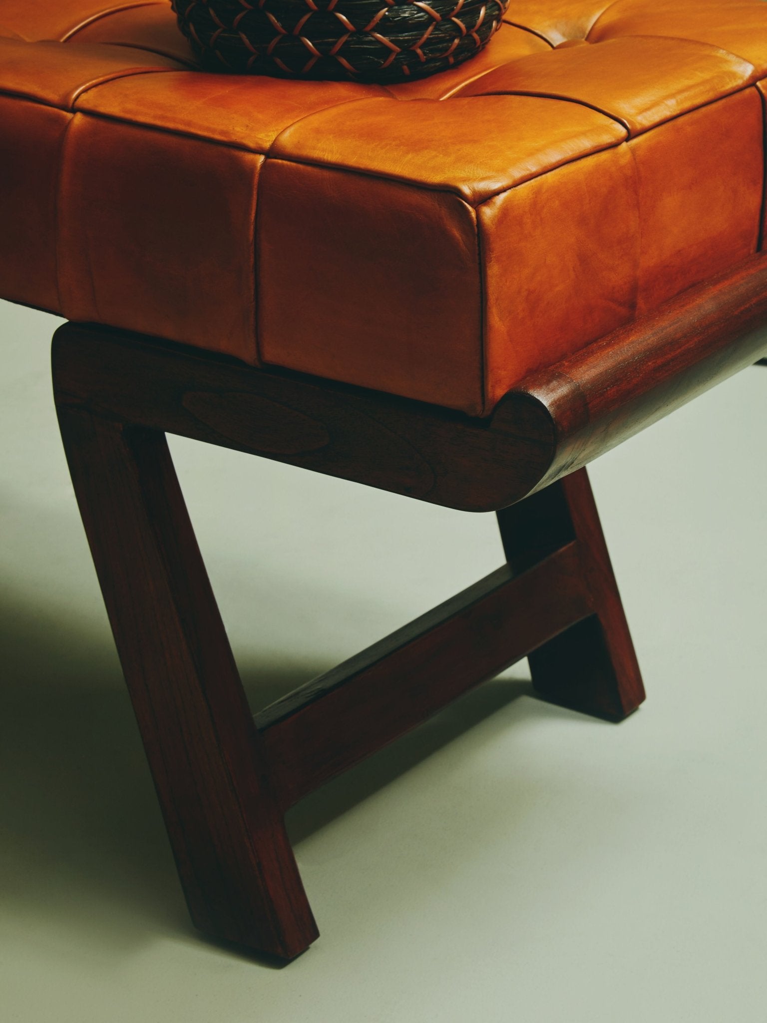 Grethe Bench With Angular Base - Skandi London