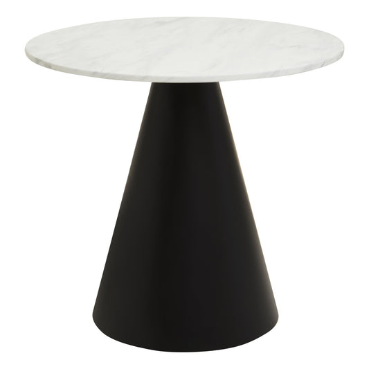 Axel Round White Marble Top Dining Table - Skandi London
