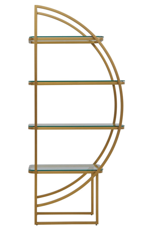 Sander Right Half Moon Shelf Unit - Skandi London
