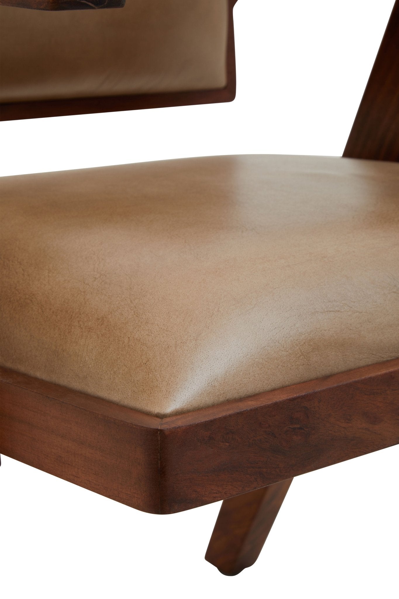 Bodil Natural Leather Armchair - Skandi London