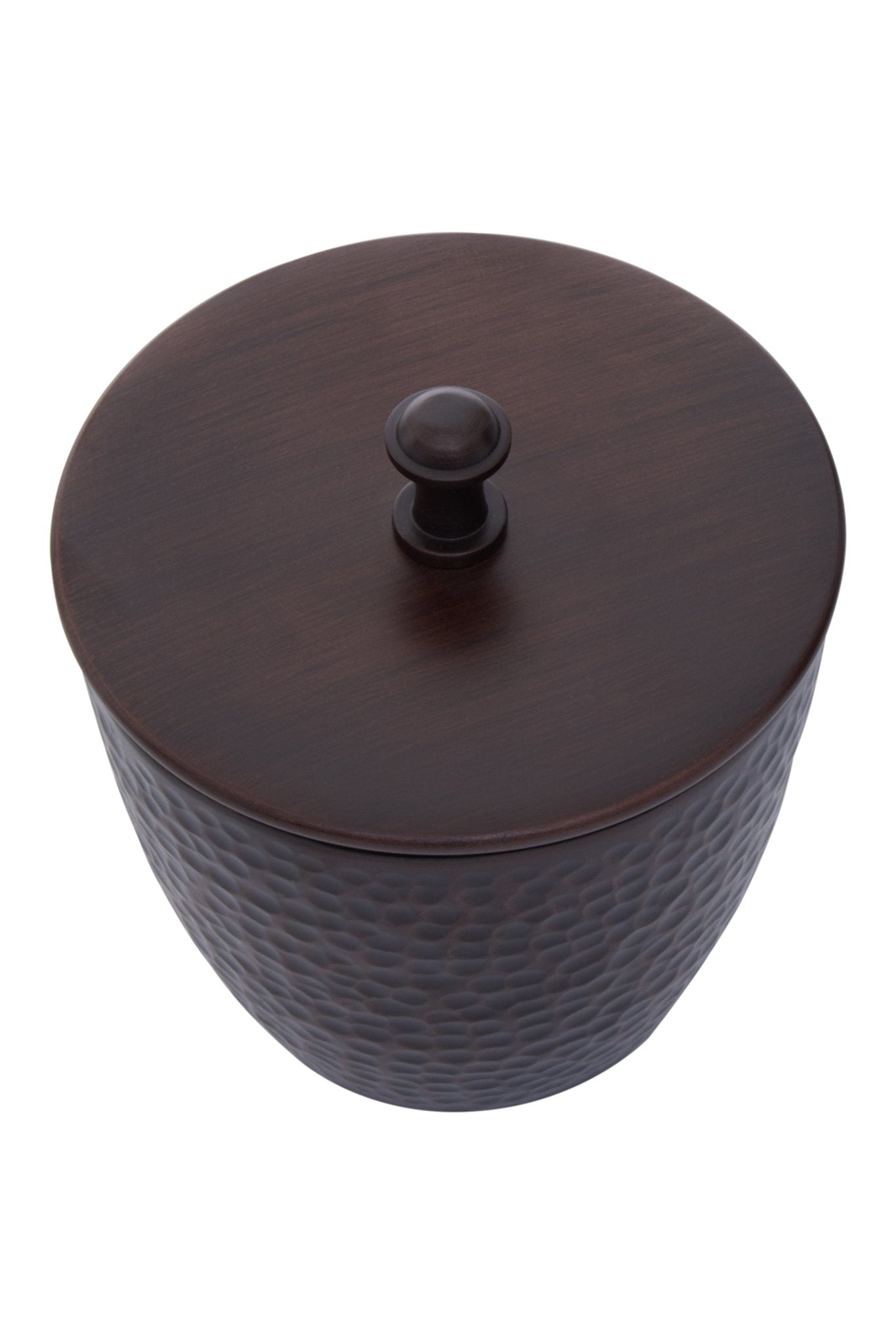 Alma Bronze Finish Bathroom Jar - Skandi London