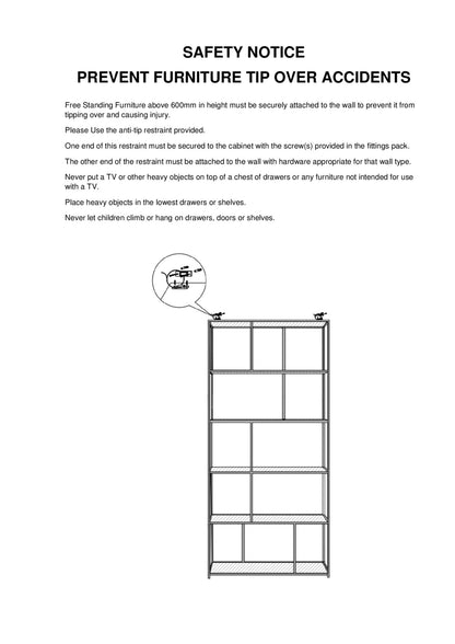 Jytte Shelf Unit - Skandi London