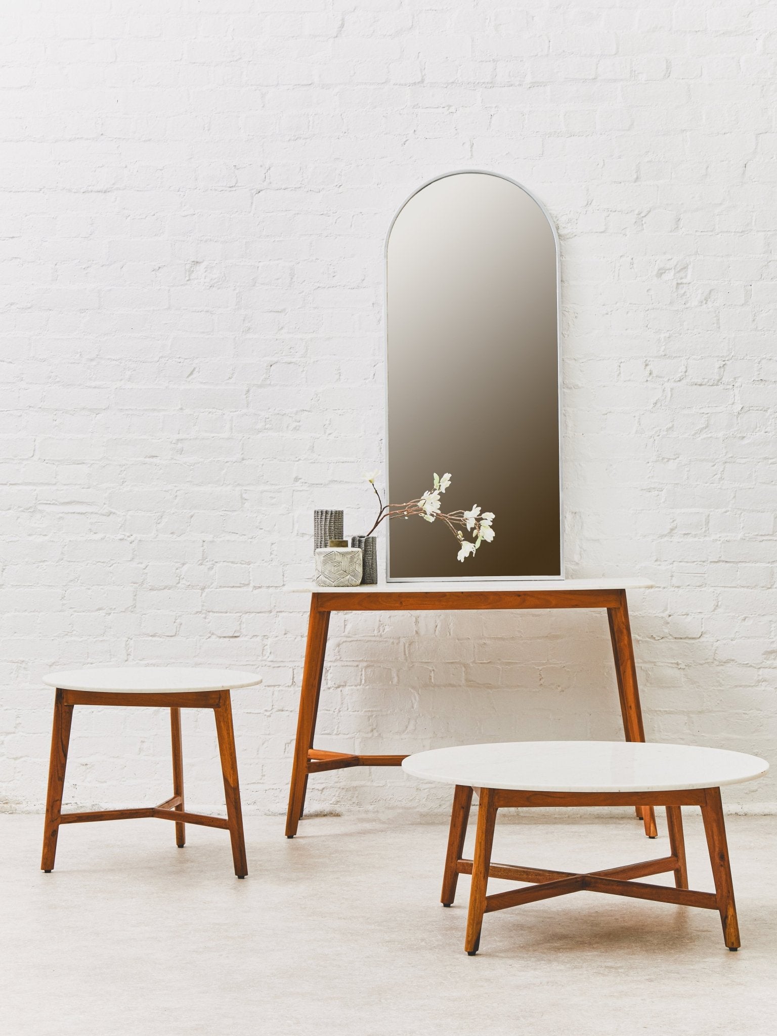 Kiersten White Marble Coffee Table - Skandi London