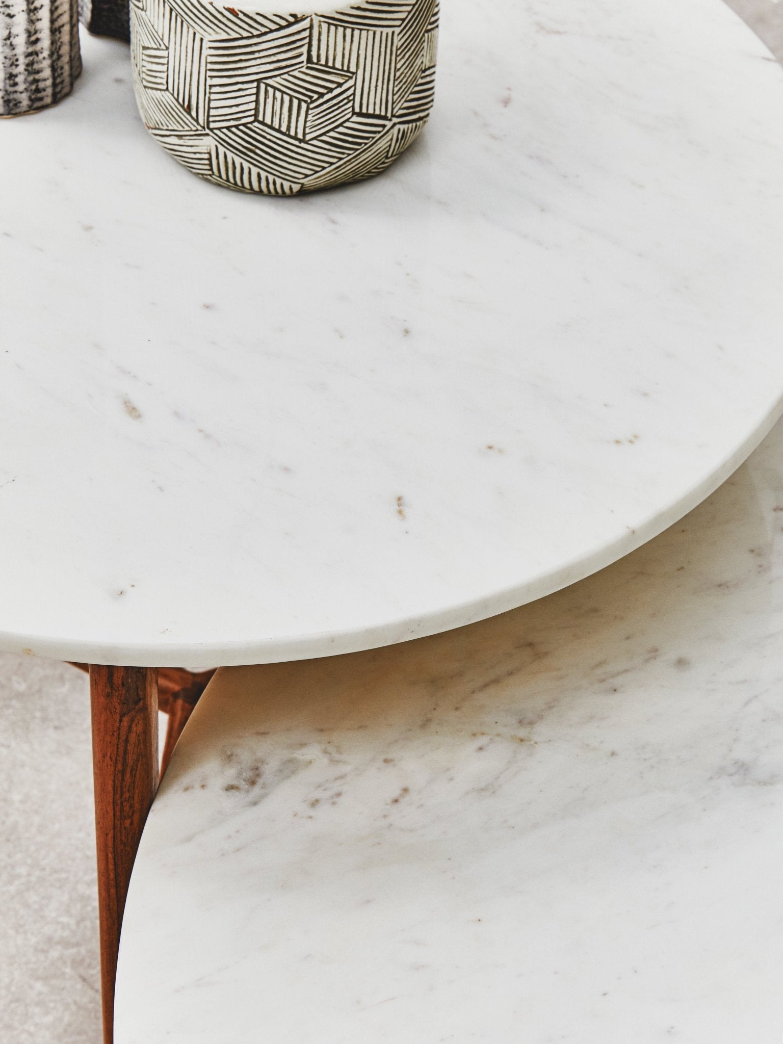 Kiersten White Marble Coffee Table - Skandi London