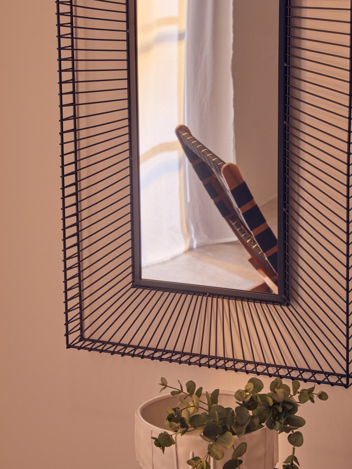 Rania Bevelled Wall Mirror - Skandi London