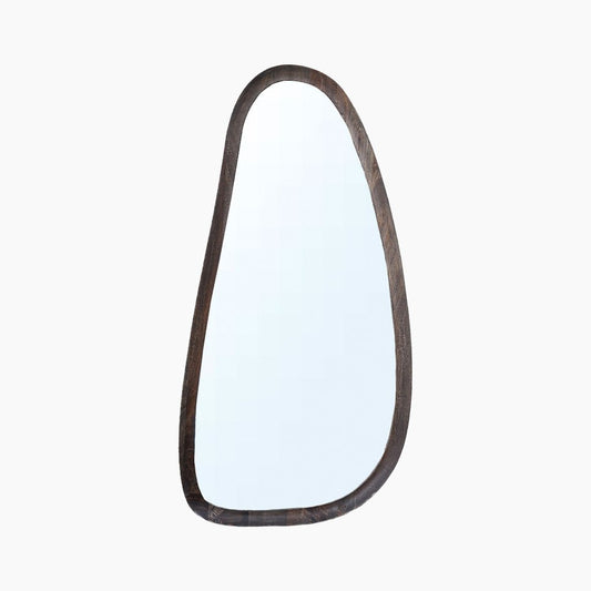 Westbourne Asymmetrical Wooden Mirror - Skandi London