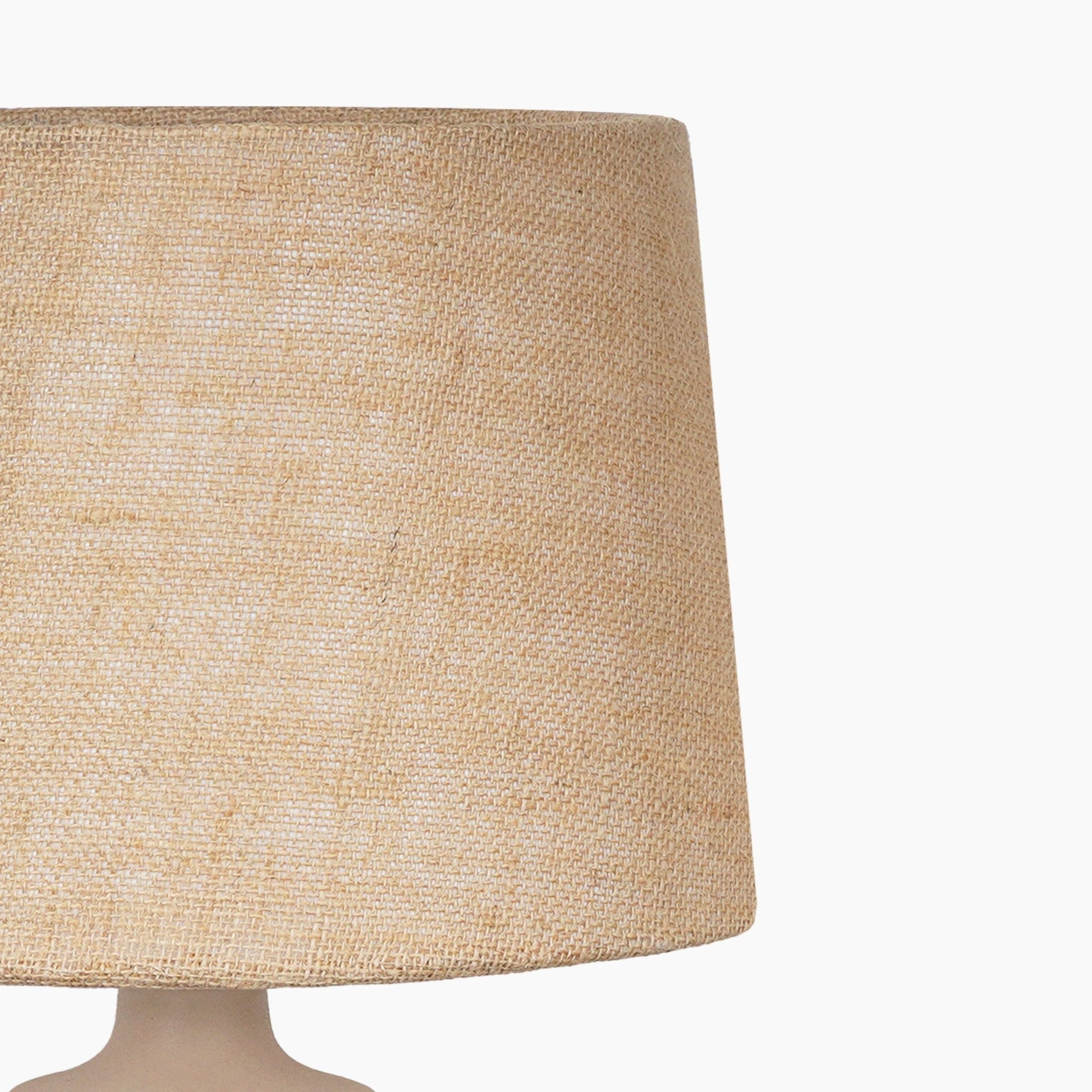Farringdon Beige Metal Table Lamp - Skandi London