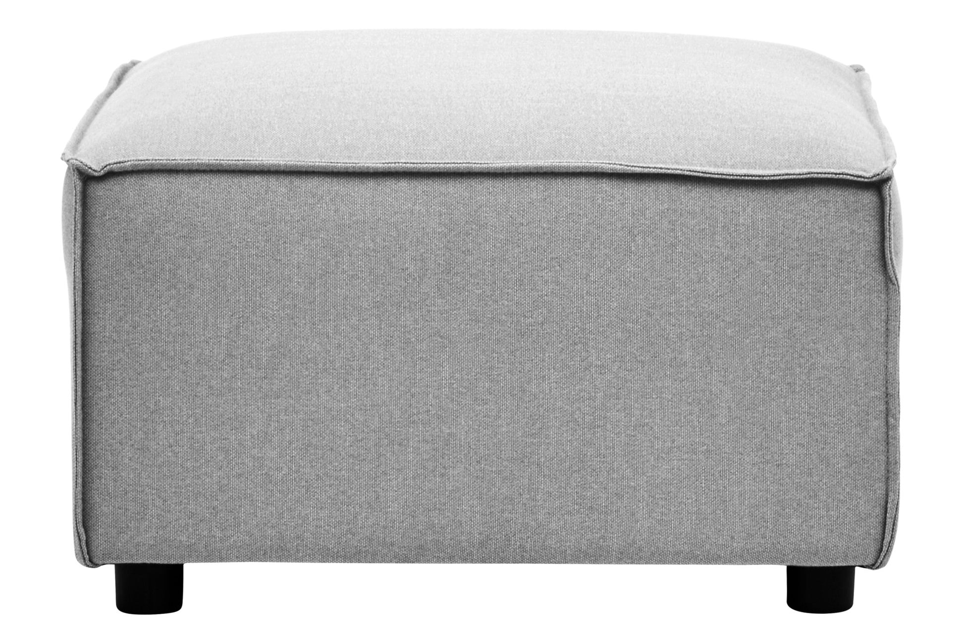 Rana Grey Fabric Sofa Ottoman - Skandi London