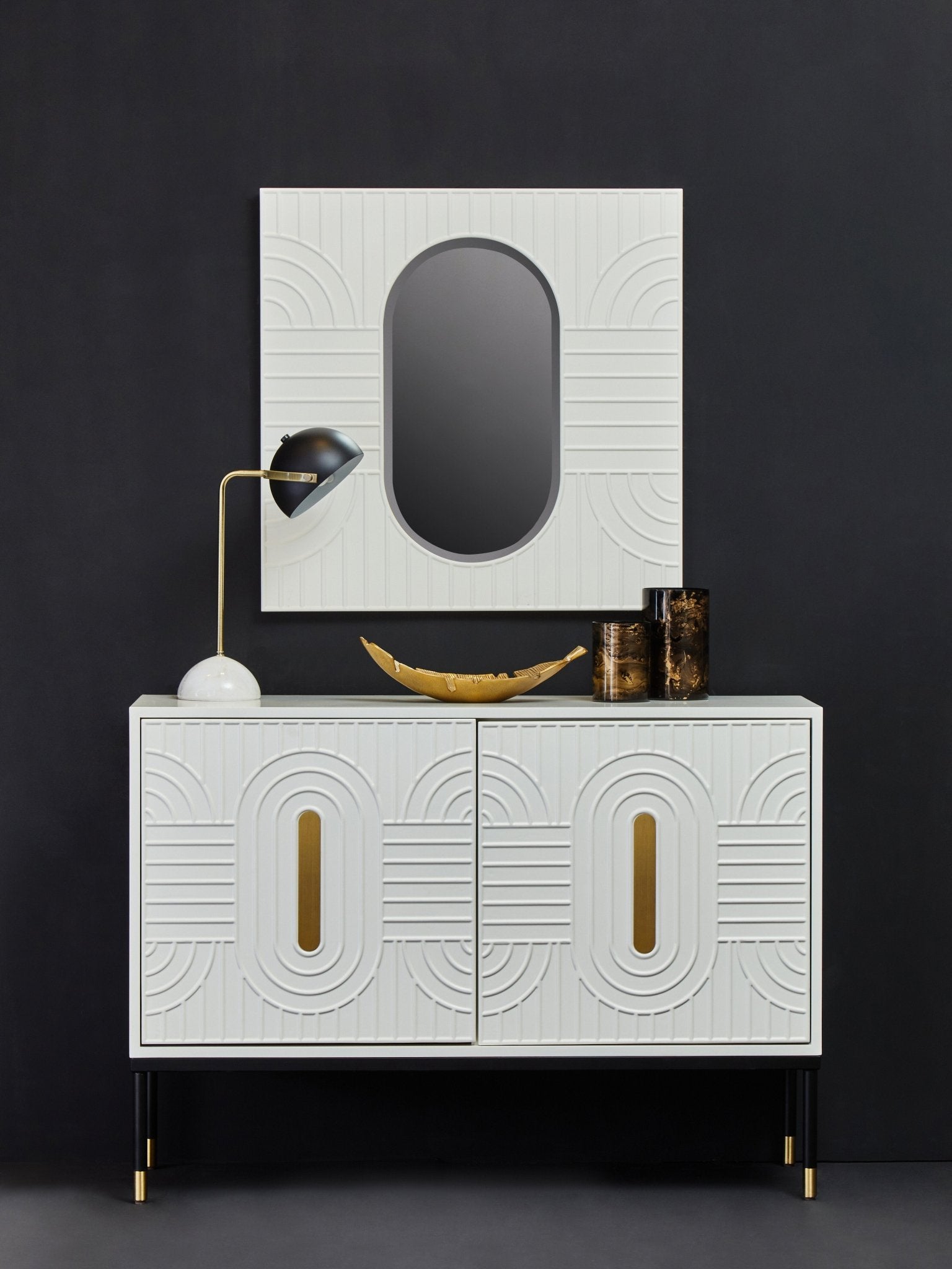 Casper Off White Sideboard - Skandi London