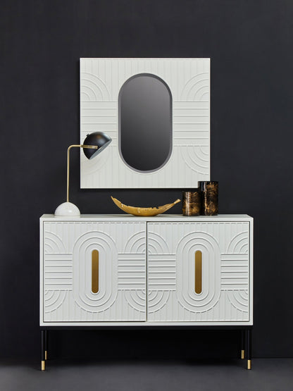 Casper Off White Sideboard - Skandi London