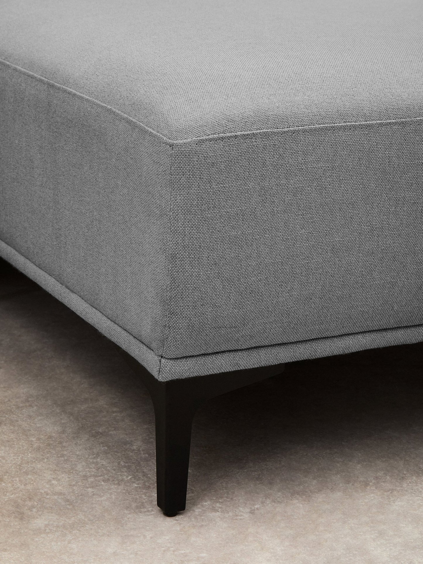 Rakel 3 Seat Grey Fabric Left Chaise Sofa - Skandi London