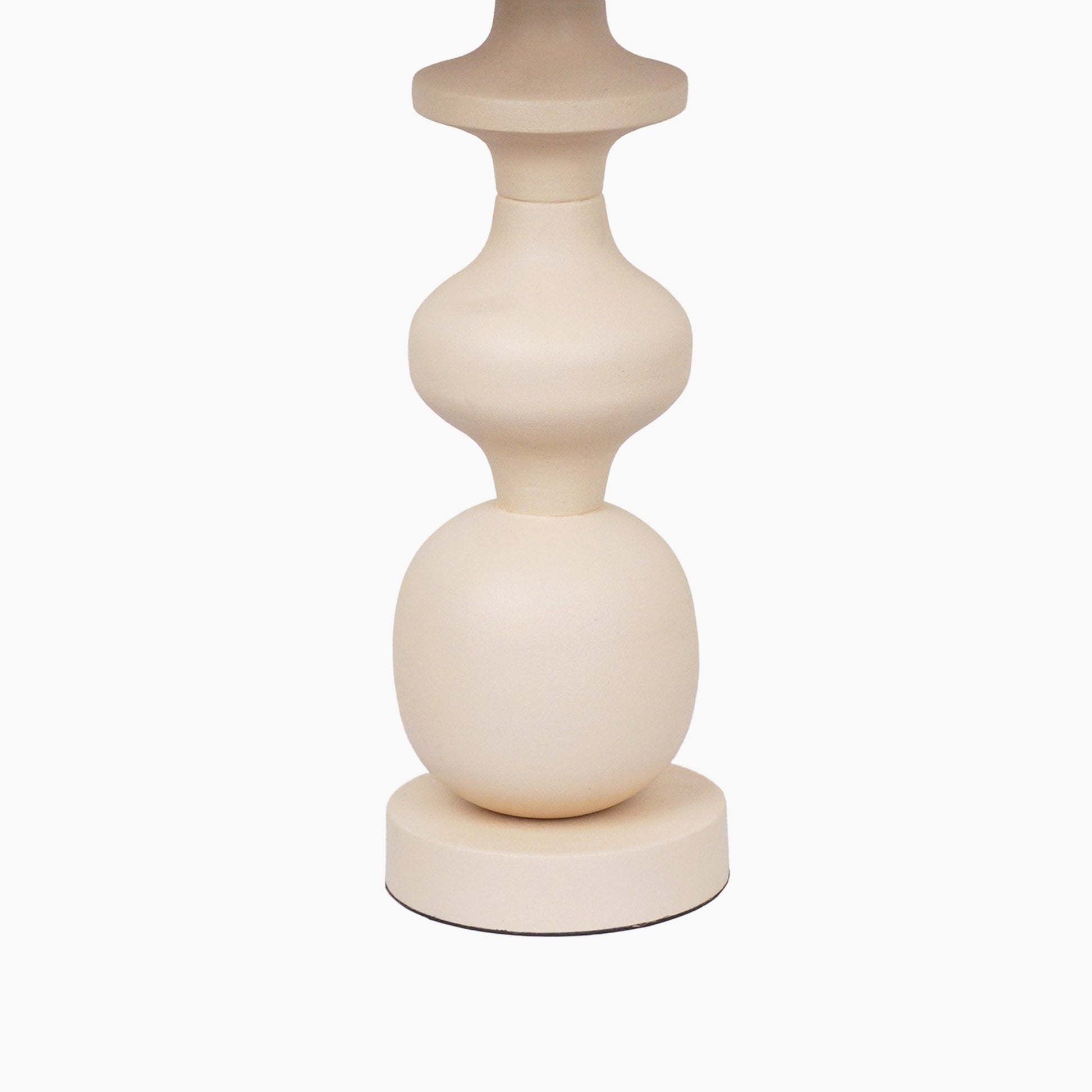 Farringdon Beige Metal Table Lamp - Skandi London