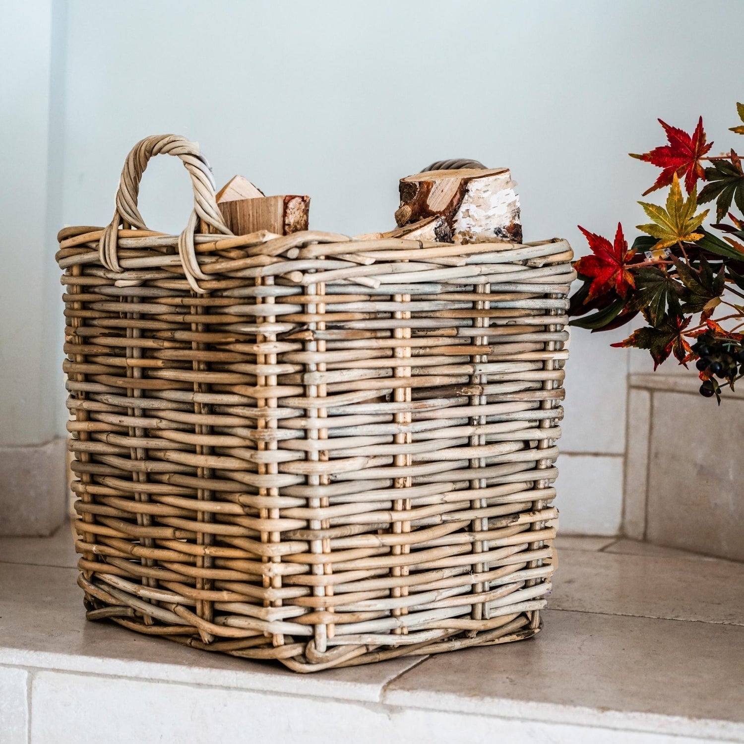 Esbjerg Log Basket Square - Skandi London