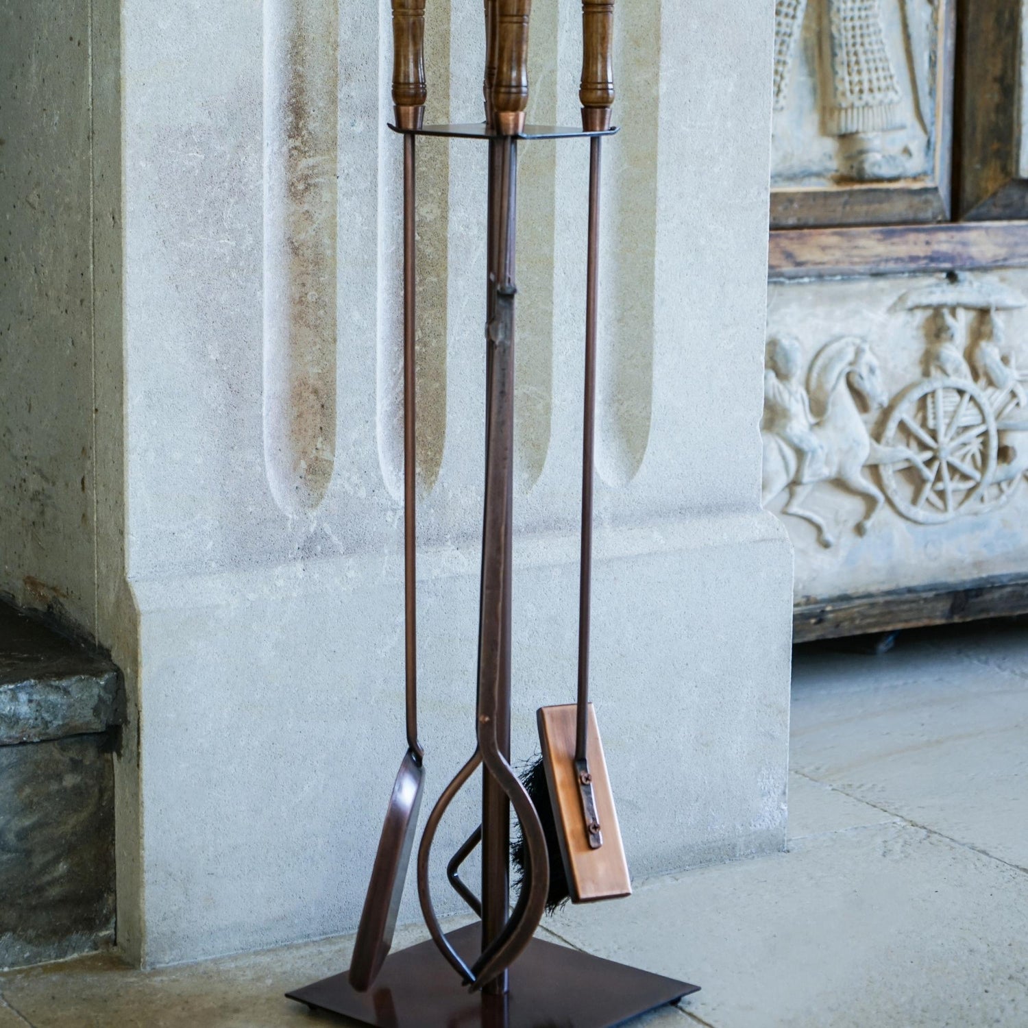 Grenaa Antique Copper Companion Set - Skandi London