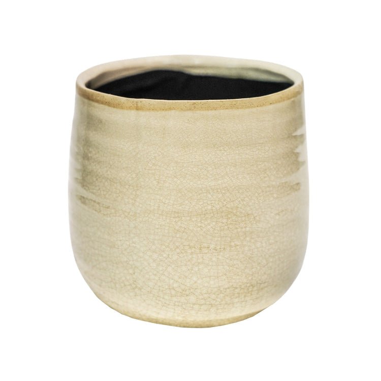 Pot Como Ivory H21Cm D26Cm - Skandi London
