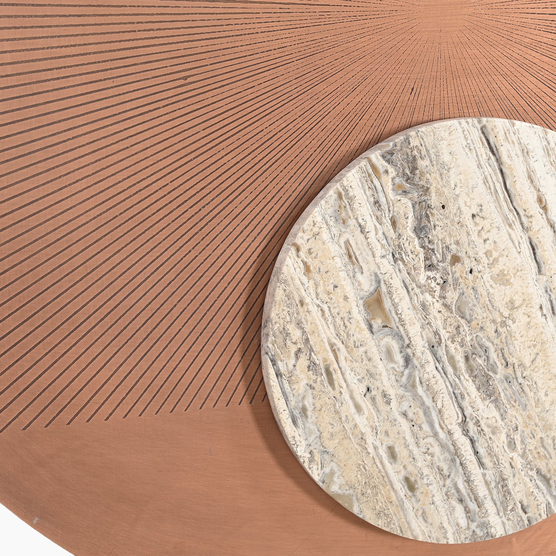 Wembley Wall Panel With Marble Inlay (Set of 3) - Skandi London