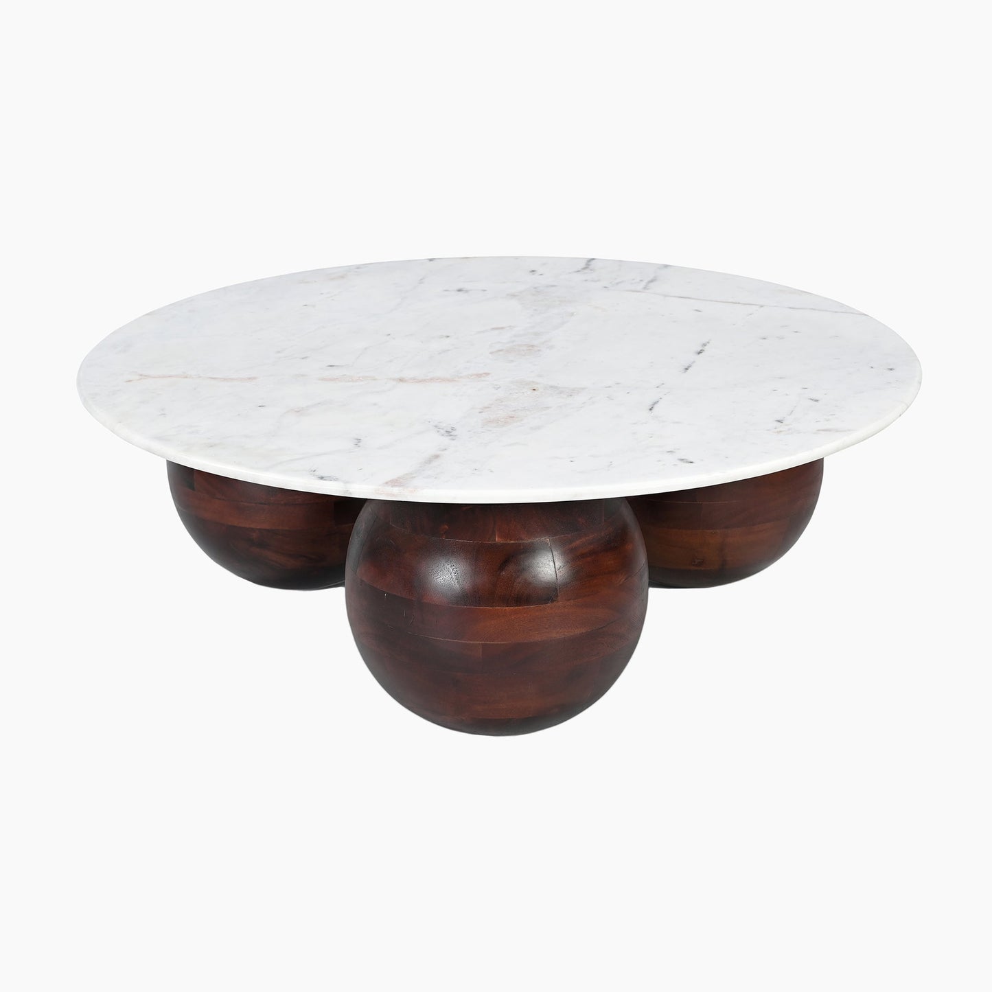Soho White Marble Top Coffee Table - Skandi London