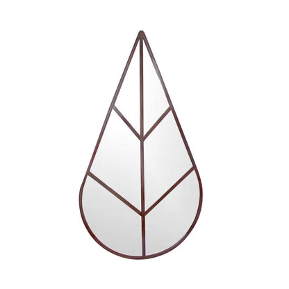 Syrin Outdoor Mirror Natural Rust - Skandi London